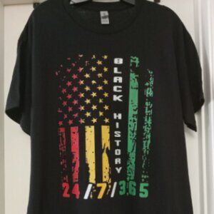 Black History Graphic Print T-Shirt